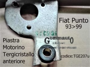 Motorino Tergicristallo anteriore con Piastra Fiat Punto 93>99