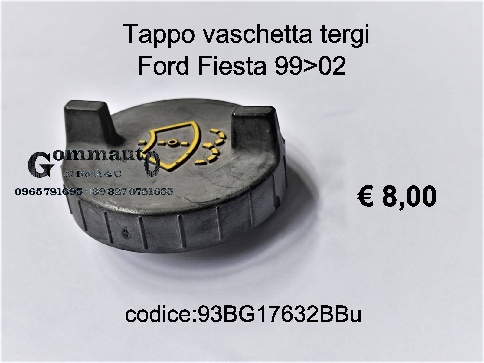 Tappo vaschetta tergi Ford Fiesta 99>02