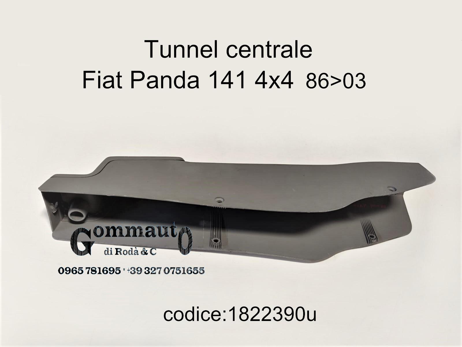 Tunnel centrale Fiat Panda 141 86>03