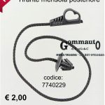 Tirante mensola/pianale/cappelliera posteriore Fiat Punto 93>10  7740229-B01GS35LRY