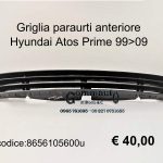 Griglia paraurti anteriore Hyundai Atos Prime 5 porte 99>09  8656105600 – 86561-05600