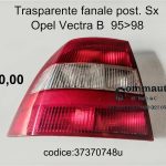 Trasparente fanale posteriore Sx Carello Opel Vectra B 95>98  37370748