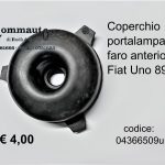 Coperchio/tappo parapolvere portalampada faro anteriore Dx/Sx Fiat Uno II 89>95  03466509