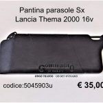Pantina/aletta parasole Sx Lancia Thema 2000 16v