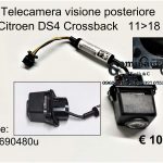 Telecamera visione posteriore Citroen DS4 Crossback 11>18  9809690480