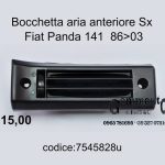 Bocchetta/griglia aria anteriore Sx Fiat Panda 141 86>03  7545828