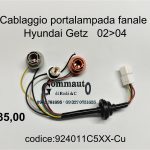 Cablaggio portalampada fanale posteriore Hyundai Getz 3 porte 02>04  924011C5XX