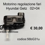 Motorino regolazione assetto fari Hyundai Getz 3 porte 02>04  SAMLIP 56bG31