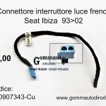 Connettore interruttore luce freno Seat Ibiza 93>02  1H0907343