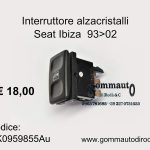 Interruttore alzacristalli Seat Ibiza 93>02 6K0959855A