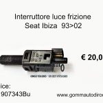 Interruttore luce frizione Seat Ibiza 93>02  811907343B