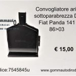 Convogliatore/bocchetta aria sottoparabrezza Dx Fiat Panda 141 86>03  7545845