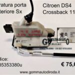 Serratura porta posteriore Sx Citroen DS4 Crossback 11>18  9685353380-45037185