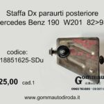 Staffa Dx paraurti posteriore Mercedes Benz 190 W201 82>93  2018851625