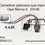 Connettore/spinotto plafoniera luce interna Opel Meriva A 03>06  0885600-09153194