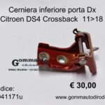Cerniera inferiore porta posteriore Dx Citroen DS4 Crossback 11>18 ES70