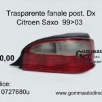 Trasparente fanale posteriore Dx Citroen Saxo 99>03  1610727680
