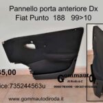 Pannello porta anteriore Dx Fiat Punto 188 99>10  735244563