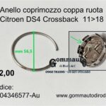 Anello coprimozzo coppa ruota Citroen DS4 Crossback 2011>2018  9801278477-9804346577-A1005536