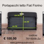 Portapacchi tetto Fiat Fiorino  7615056