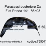 Parasassi/passaruota/locaro posteriore Dx Fiat Panda 141 86>03  7550474-46813587