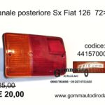 Fanale posteriore Sx Fiat 126 72>00  44157000