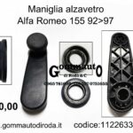 Maniglia alzavetro porta posteriore Dx/Sx Alfa Romeo 155 92>97 112263361-60503925