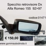 Specchio retrovisore esterno Dx Alfa Romeo 155 92>97 0147195