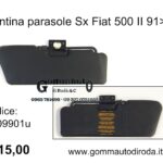 Pantina/aletta parasole Sx Fiat 500 II 91>99