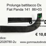 Prolunga battitacco Dx Fiat Panda 141 86>03 182028780