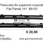 Presa aria Sx superiore cruscotto Fiat Panda 141 86>03 180769280