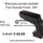 Bracciolo portaoggetti tunnel centrale Fiat Grande Punto 09> 71745133