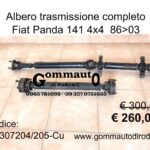 Albero trasmissione completo Fiat Panda 141 4×4 86>03 46307204-7541759-46307205-7541764