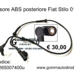 Sensore ABS posteriore 2 pin Fiat Stilo 01>07 BOSCH 0265007400-1-965327-3-1-967079-3-46816929-51792166
