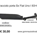 Bracciolo porta Sx anteriore=posteriore Fiat Uno I 3-5p. 83>89 189839580-D.B.031.152.500.S