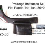 Prolunga battitacco Sx Fiat Panda 141 4×4 86>03 1820288-B803