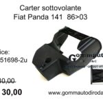 Carter sottovolante nero Fiat Panda 141 86>03 18051698-B763