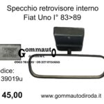 Specchio retrovisore interno Fiat Uno I° serie 83>89 Foredit 0139019