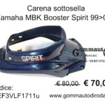 Carena sottosella Yamaha MBK Booster Spirit 99>03 REF3VLF1711- REF3VLF1721-77366413