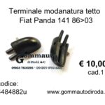 Terminale modanatura tetto Fiat Panda 141 86>03 4484882