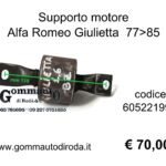 Supporto motore Alfa Romeo Giulietta 77>85 60522199