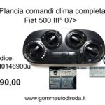 Plancia comandi clima completa Fiat 500 (312) III° 07> 5H0146900-517958700