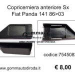 Copricerniera anteriore Sx Fiat Panda 141 86>03 7545082-5757355