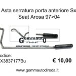 Asta serratura porta anteriore Sx Seat Arosa 97>04 6X3837177B