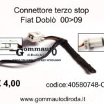 Connettore/spinotto terzo stop/luce freno Fiat Doblò 00>09 40580748