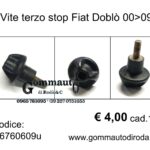 Vite terzo stop/luce freno Fiat Doblò 00>09 46760609-40580748