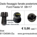 Dado fissaggio portalampade fanale posteriore Ford Fiesta VI 08>17 8A6113404A